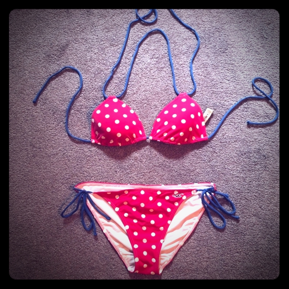 Hollister Polka Dot Bikini